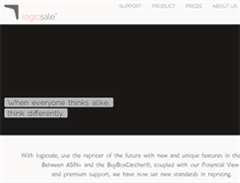 Tablet Screenshot of logicsale.com